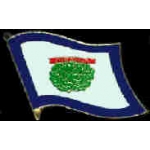 WEST VIRGINIA PIN STATE FLAG PIN